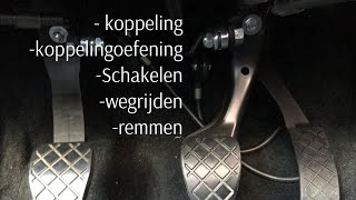 KOPPELING SCHAKELEN EN REMMEN [upl. by Elwee291]