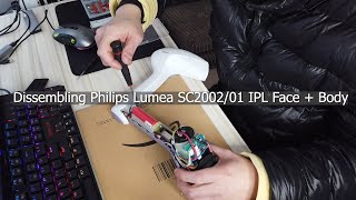 Fixing Philips Lumea Precision Plus SC200611 IPL Home Hair Removal System part 1 dissembling [upl. by Natalie]