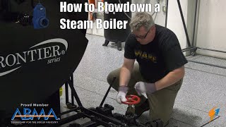 How to Blowdown a Steam Boiler  Boiling Point [upl. by Ecnarret]