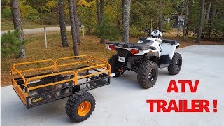 Cabelas XT1500 OffRoad ATV Trailer  Quick Look [upl. by Toby]