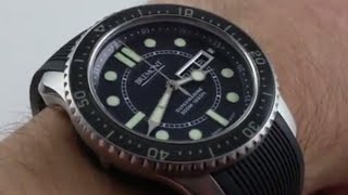 PreOwned Bremont Supermarine S500BK Luxury Watch Review [upl. by Ainessey530]