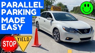 HOW TO PARALLEL PARK FOR BEGINNERS PARALLEL PARKING [upl. by Edithe678]