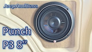 Rockford Fosgate P3 Shallow 8 Unboxing and Demo [upl. by Elesig]