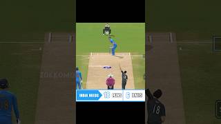 18 runs in 6 balls New Zealand Needs against India  Real Cricket 24 [upl. by Athalla504]