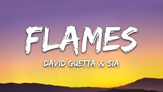 David Guetta amp Sia  Flames Lyrics [upl. by Other]