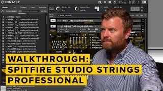 Walkthrough Spitfire Studio Strings Professional [upl. by Annohsat]