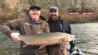 Oregon Coast Trophy Winter Steelhead Fishing [upl. by Ahcsropal]