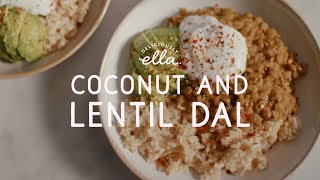 Coconut and Lentil Dal  Deliciously Ella  Vegan [upl. by Tammy75]