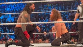 Roman Reigns vs Sami Zayn  WWE Elimination Chamber FULL MATCH [upl. by Burford]