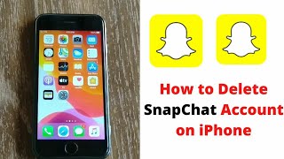 How to Delete Snapchat Account on iPhone or Android [upl. by Herzen]