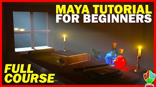 Maya Tutorial for Beginners 2025 [upl. by Darn]