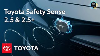 Toyota Safety Sense 25 and 25 Overview  Toyota [upl. by Michaeline675]