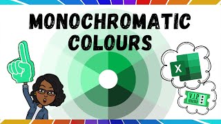 Monochromatic Colours  Tints Tones amp Shades  Colour Harmony  Colour Schemes  Colour Theory [upl. by Aikram]