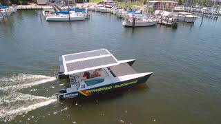 STEVI  Boat Powered by Solar Energy [upl. by Ester710]