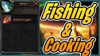 TBC Classic WoW Fishing and Cooking 1375 Guide 🎣🐟🐠🦈🐸 [upl. by Pip]