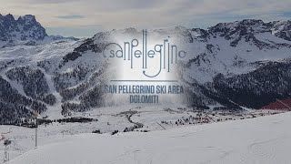 Ski Area Falcade San Pellegrino  Alpe Lusia  Dolomiti Superski  Gopro 5 [upl. by Nawuj]