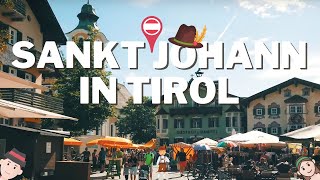 What to visit in Austria Sankt Johann in Tirol  Travel Cubed Austria 🇦🇹 4K [upl. by Gross]