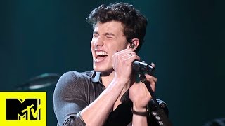 Shawn Mendes Performs Theres Nothing Holdin Me Back Live For MTV Unplugged  MTV Music [upl. by Notsob]