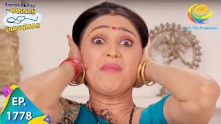 Taarak Mehta Ka Ooltah Chashmah  Episode 1778  Full Episode [upl. by Enahc]