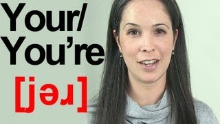 How to Pronounce the Word YOUR in a Sentence  American English Pronunciation [upl. by Zurn]