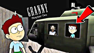 Helicopter Escape  Granny Chapter Two version Practice Mode Full Gameplay [upl. by Yllil]