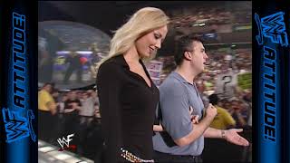 Stacy Keiblers WWF debut  SmackDown 2001 [upl. by Okorih]