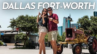 Top things to do in DALLAS  FORT WORTH 3 day travel guide [upl. by Yeltnarb777]