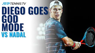 Diego Schwartzman GOD MODE vs Rafa Nadal  Rome 2020 QuarterFinals [upl. by Einre]