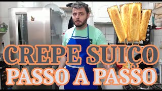 COMO FAZER CREPE SUÍÇO EM CASA PASSO A PASSO [upl. by Demetre567]