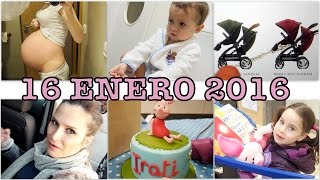 VLOG 34 semanas EMBARAZO GEMELAR  Cumpleaños Irati Compras carrito gemelar portabebés ropa [upl. by Eleanore808]