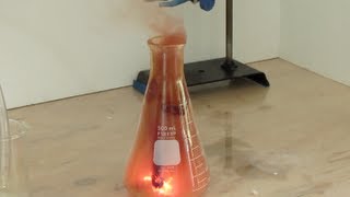 Reaction of Chlorine and Iron [upl. by Jandel]