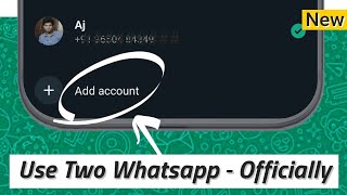 How To Use two WhatsApp in One Phone [upl. by Gass]