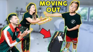 Telling My Parents Im MOVING OUT PRANK Bad Idea  The Royalty Family [upl. by Phelia]