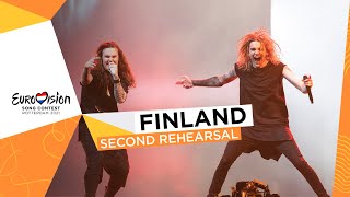 Blind Channel  Dark Side  Second Rehearsal  Finland 🇫🇮  Eurovision 2021 [upl. by Haeli]