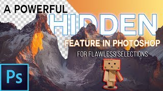 Improve The Quick Selection Tool In Photoshop  A Powerful Hidden Feature [upl. by Nylarahs]