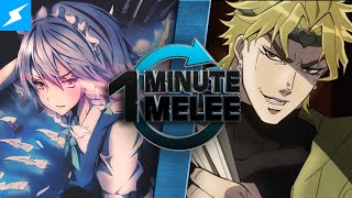 One Minute Melee  Sakuya Izayoi vs Dio Brando [upl. by Einnad379]