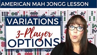 American Mah Jongg Lesson Variations 3 Player Options mock card [upl. by Malissa749]