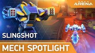 Mech Arena  Mech Spotlight  Slingshot [upl. by Malvin]