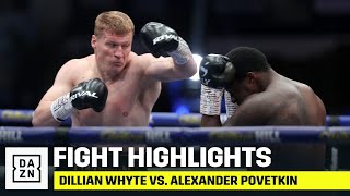 HIGHLIGHTS  Dillian Whyte vs Alexander Povetkin [upl. by Najram]