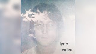 Imagine  John Lennon Lyric video [upl. by Ahter440]