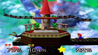 ABM Super Smash Bros 64 Gameplay Match  HD [upl. by Dianuj]