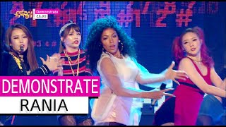 HOT RANIA  DEMONSTRATE 라니아  데몬스트레이트 Show Music core 20151114 [upl. by Ennayehc]