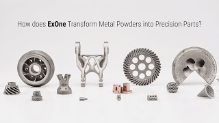 HOW ITS DONE Binder Jet 3D Print of Metal [upl. by Revorg]