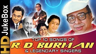 Top 10 Songs of RD Burman amp Legendary Singers  Kishore Kumar Lata Mangeshkar Mohammed Rafi [upl. by Adias]