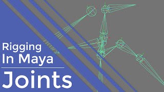 RiggingInMaya  Part 1  Fundamentals  Joints [upl. by Garber]