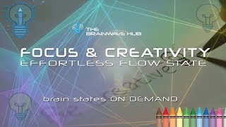 Focus amp Creativity Flow State Isochronics Tones for Creative Thinking Writing [upl. by Aeki508]