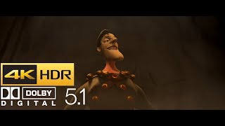 The Incredibles  Bomb Voyage Scene HDR  4K  51 [upl. by Adoh]