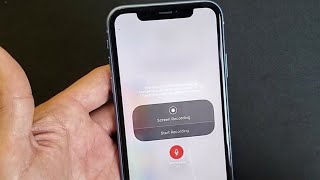 iPhone XR How to EnableUse Screen Recorder w Microphone Examples [upl. by Drolyag727]