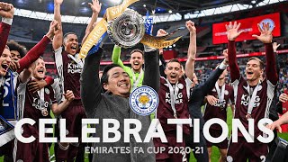 Foxes Never Quit  Leicester Citys Celebrations In Full As Chairman Joins His Players  202021 [upl. by Okiron]