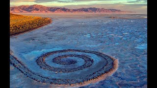 SPIRAL JETTY  Robert Smithson 1970  For Utah State Magazine [upl. by Suneya58]